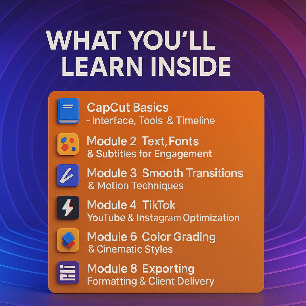 Mastering CapCut Tutorials™ — Video & Podcast Edition - EmpireThinkers